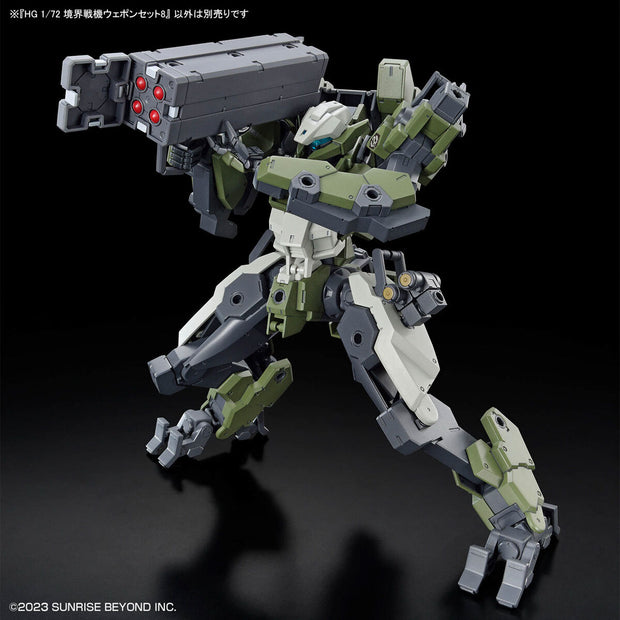 Hg 1/72 Amaim Warrior At The Borderline Weapon Set 8