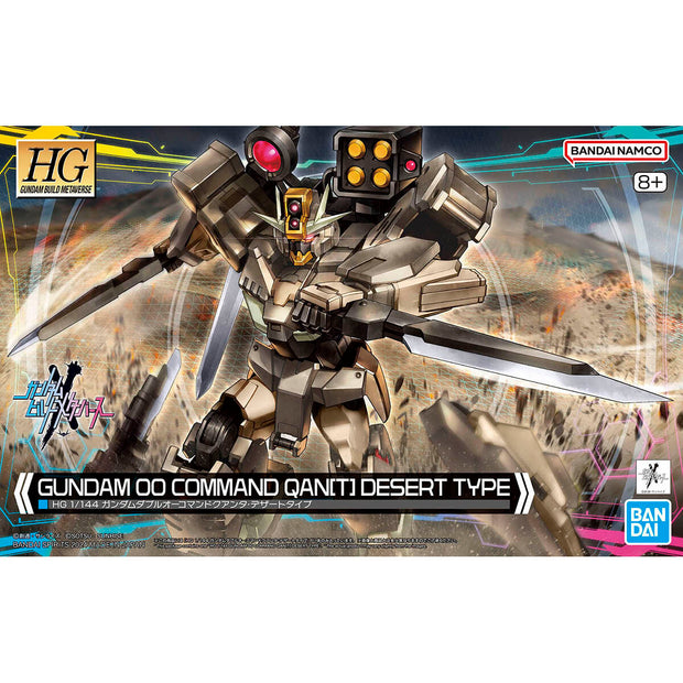 Hg 1/144 Gundam OO Command Qan [T] Desert Type