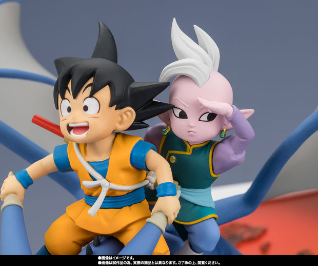 Figuarts Zero Son Goku (Mini) &  Kaiohsin (Mini)