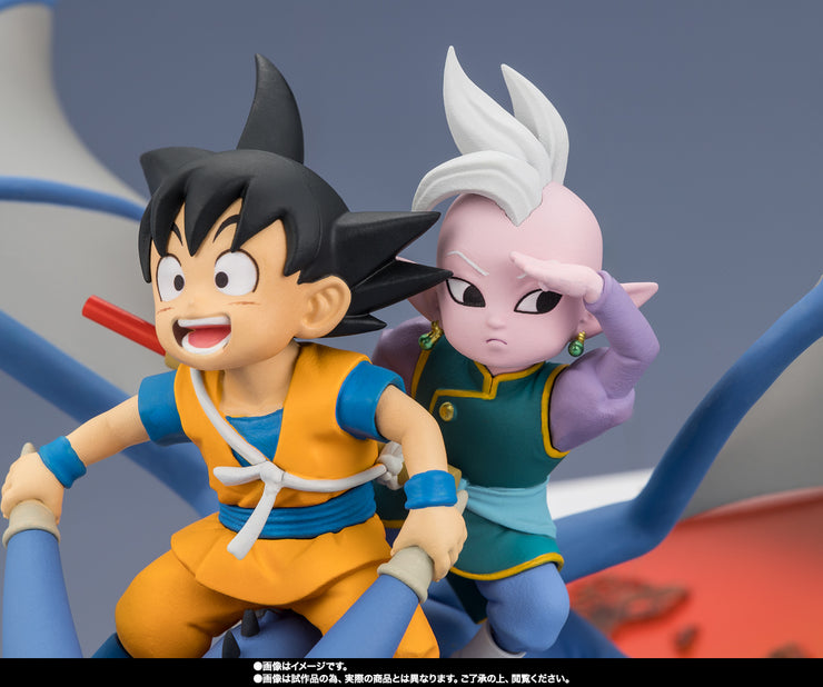 Figuarts Zero Son Goku (Mini) &  Kaiohsin (Mini)