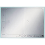 Action Base 6 (Clear Color) Mirror Stickers Set
