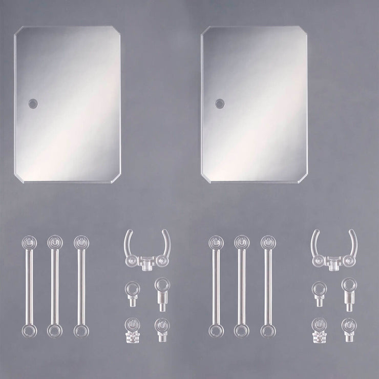 Action Base 6 (Clear Color) Mirror Stickers Set