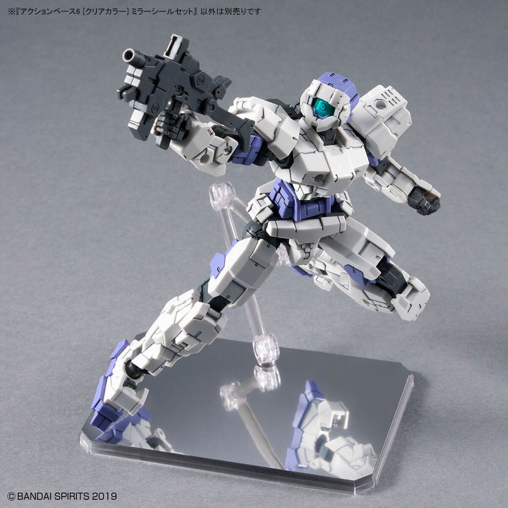 Action Base 6 (Clear Color) Mirror Stickers Set