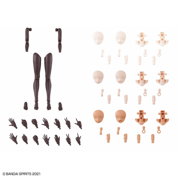 30MS Option Body Parts Arm Parts & Leg Parts (Brown)