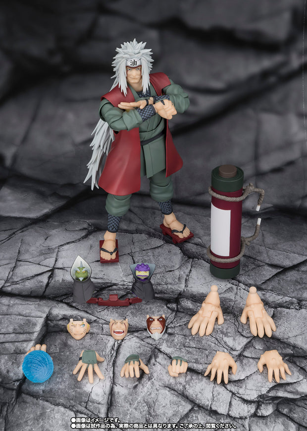 SHF Jiraiya Hidden Leaf Heroic Master Sage (Sage Mode Set)