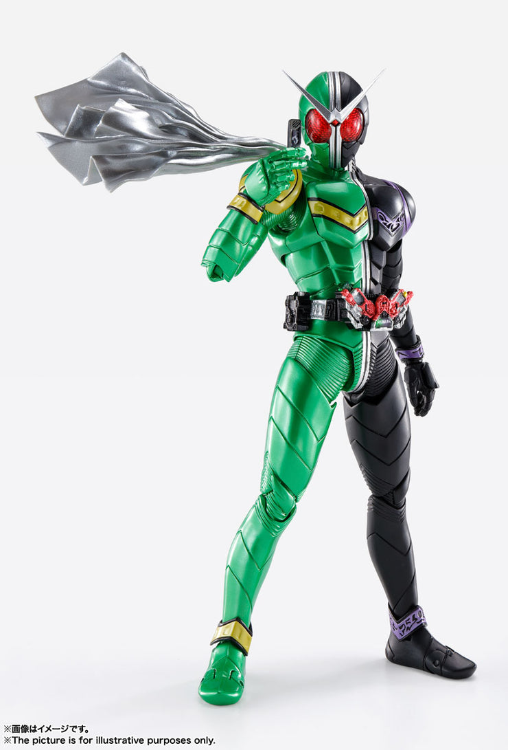 SHF (Shinkocchou Seihou) Kamen Rider Double Cyclon Joker (Futo Pi Ver) Reissue