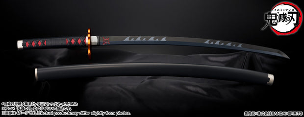 Proplica Nichirin Sword (Tanjiro Kamado) Kyojuro Rengoku's Sword Guard Ver