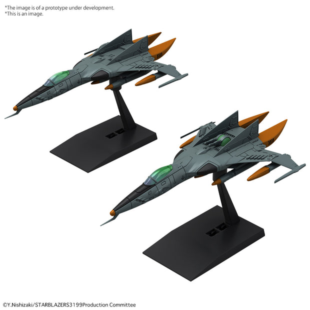Mecha Colle Dx Type 1 Space Strike Fighter Cosmo Tiger II (Single Seater/Two Seater)