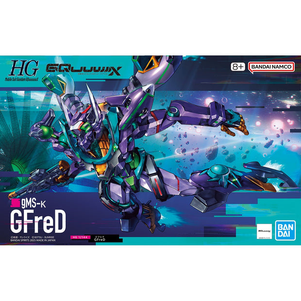Hg 1/144 Gfred Gquuuuuux