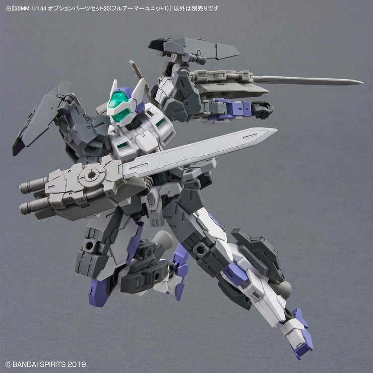 30MM 1/144 Option Parts Set 20 (Full Armor Unit 1)