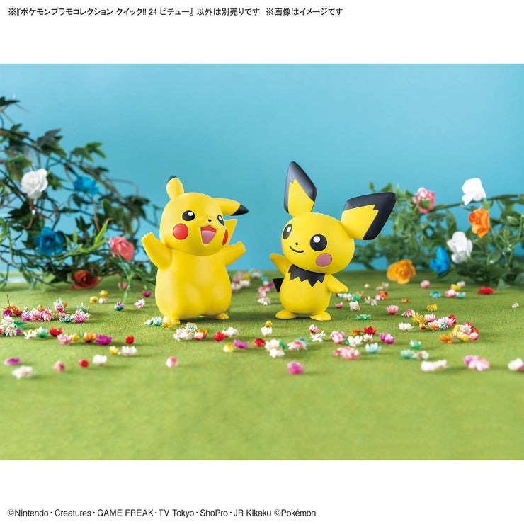 Pokemon Model Kit Quick!! 24 Pichu