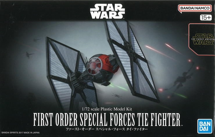 Star Wars 1/72 First Order Special Forces Tie Fighter