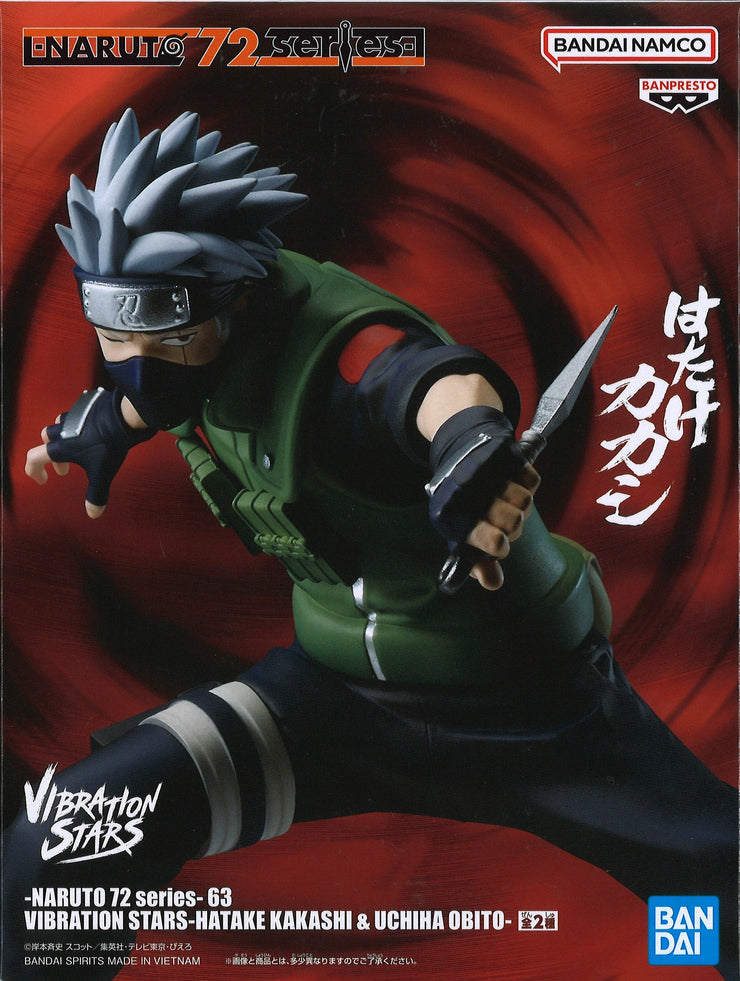 Naruto 72 Series 63 Vibration Stars Kakashi Hatake & Obito Uchiha (A: