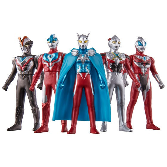 Ultra Hero Series Ex Glorious New Generations Heroes Set 1