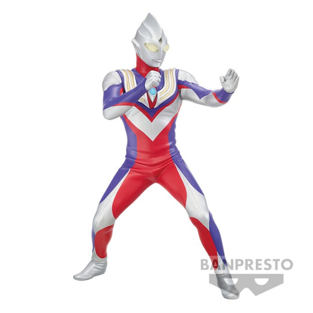 Ultraman Tiga Hero's Brave Statue Figure Ultraman Tiga Kagayakeru Monotachi E (A: Ultraman Tiga)