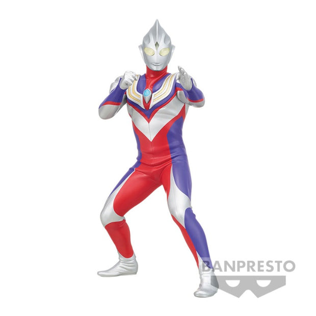 Ultraman Tiga Hero's Brave Statue Figure Ultraman Tiga Kagayakeru Monotachi E (A: Ultraman Tiga)