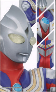 Ultraman Tiga Hero's Brave Statue Figure Ultraman Tiga Kagayakeru Monotachi E (A: Ultraman Tiga)