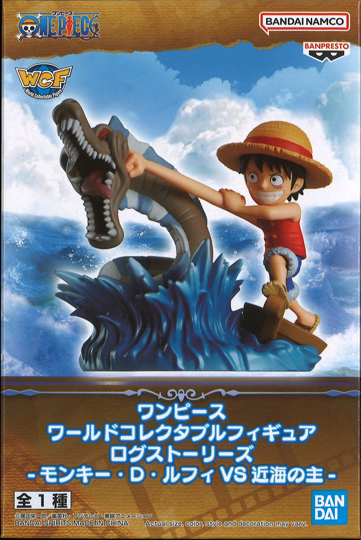 One Piece World Collectable Figure Log Stories Monkey.D.Luffy Vs Local Sea Monster