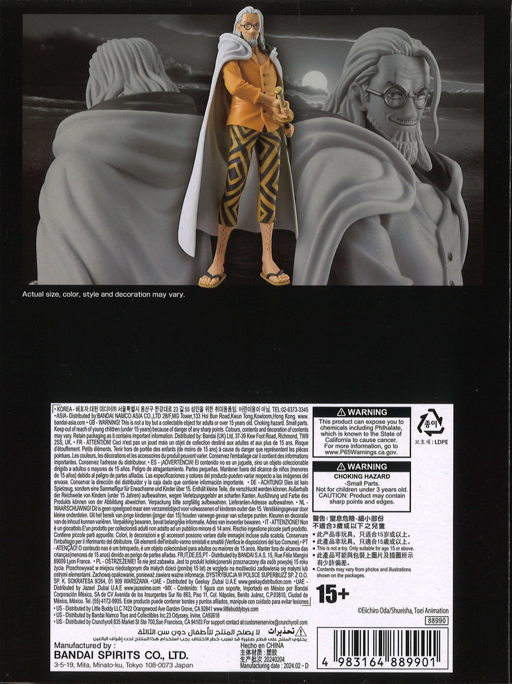 One Piece DXF The Grandline Series Extra Silvers Rayleigh