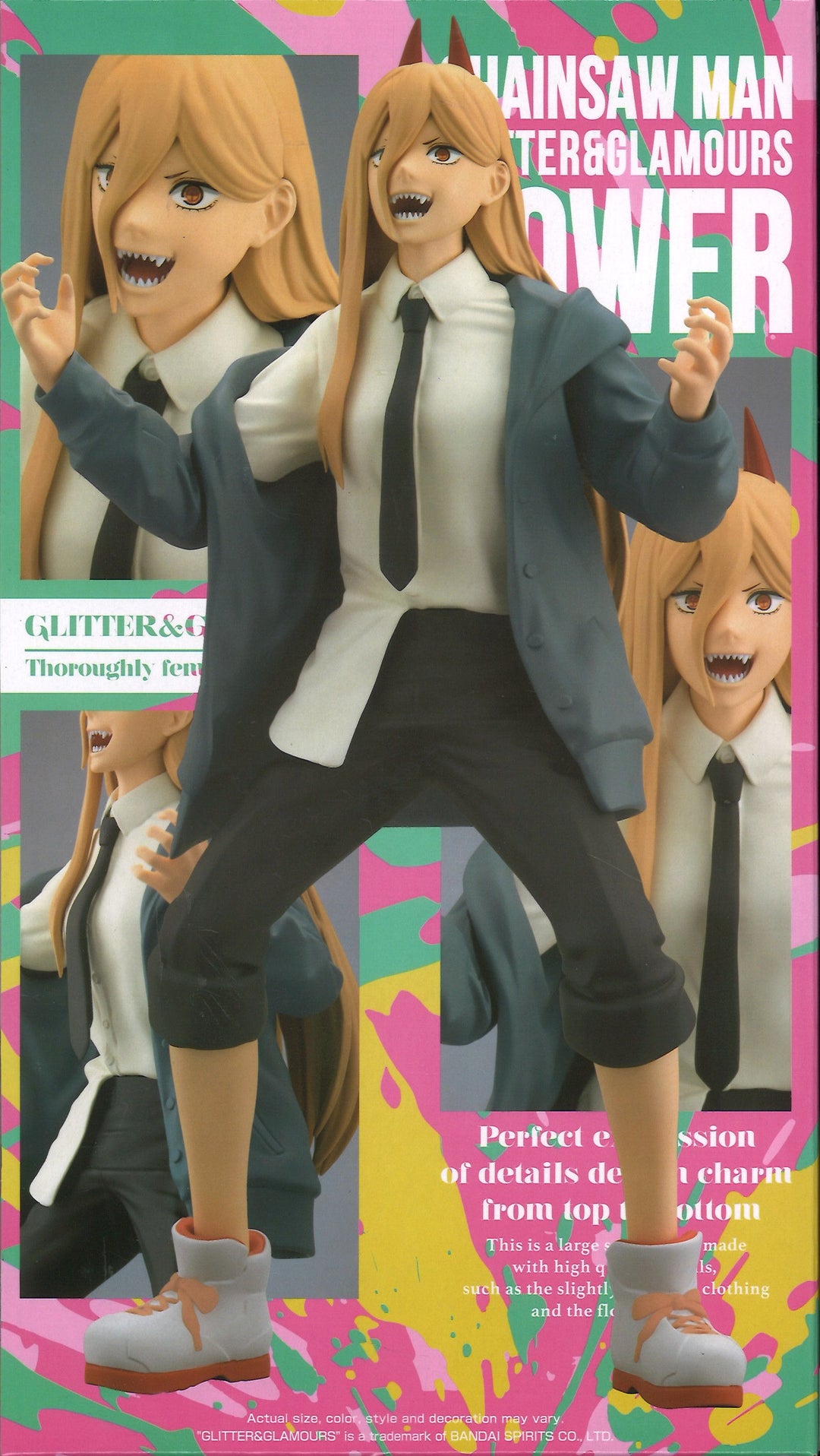 Figura Power Chainsaw Man Glitter/glamours Banpresto | Cuotas sin interés