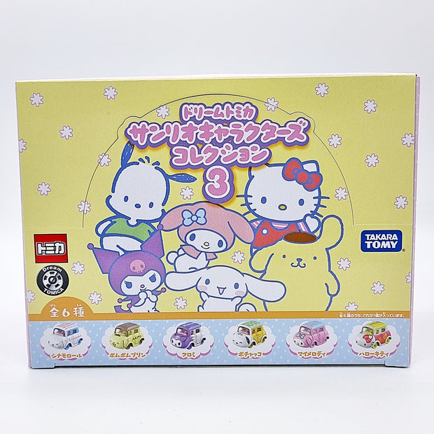 Dream Tomica Sanrio Collection 3 (Box Of 6pcs)
