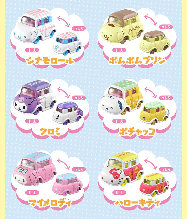 Dream Tomica Sanrio Collection 3 (Box Of 6pcs)
