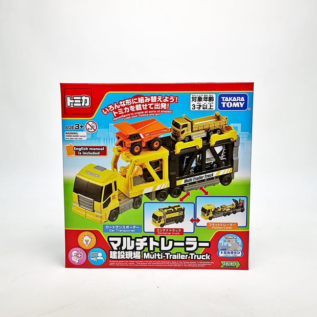 Tomica Build Trailer Construction Color Set Asia Ver