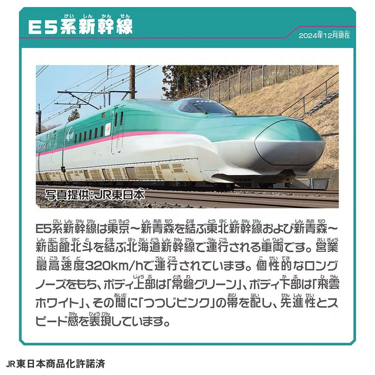 Plarail Series E8 & Series E5 Triger Coupling Set