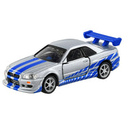 Tomica Premium Unlimited 08 The Fast & Furious Nissan BNR34 GT-R