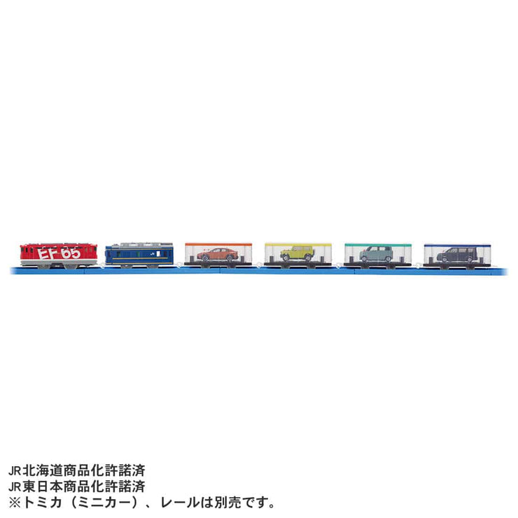 EF65 Tomica Cartrain Set