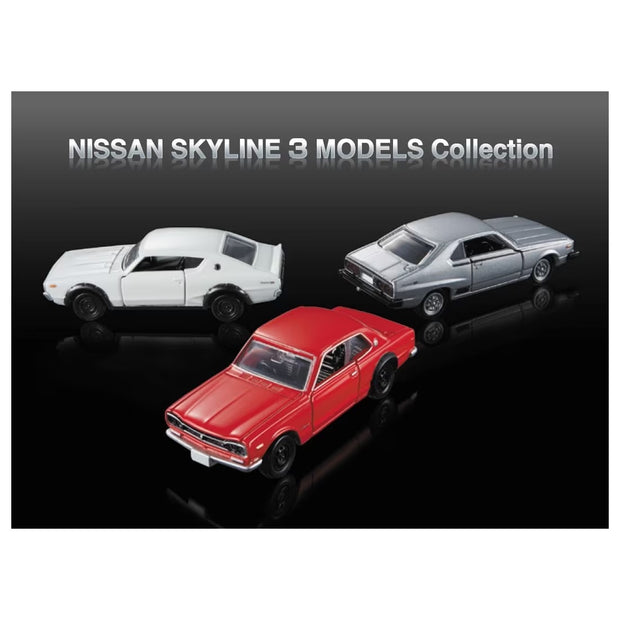 Tomica Premium Nissan Skyline 3 Models Collection