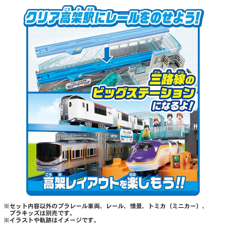 Plarail Lever Action & Sound! Big Station