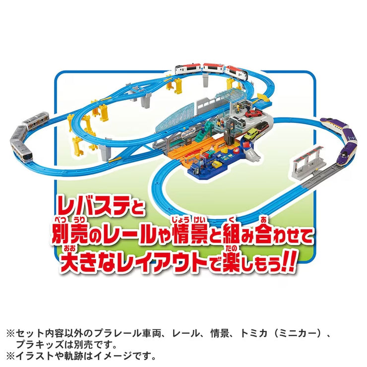 Plarail Lever Action & Sound! Big Station
