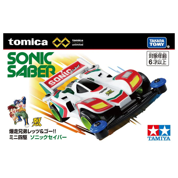 Tomica Premium Unlimited Mini 4WD Sonic Saber'24