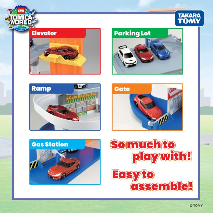 Takara Tomy Tomica World Town Series - Molti espedienti! Set di gioco Takara Tomy Tomica World Town Series - Molti espedienti! Set di gioco