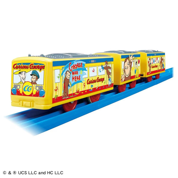 Plarail Curious George Wrapping Train
