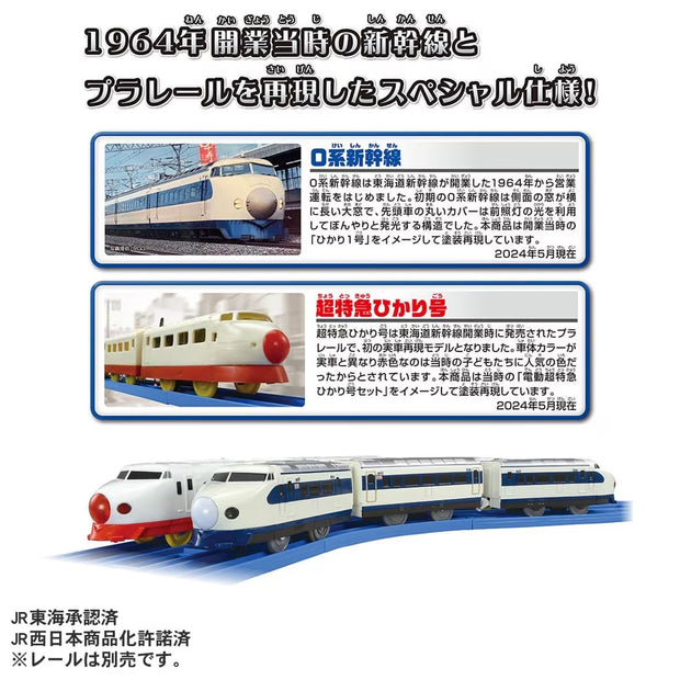 Plarail 0Kei Shinkansen 60th Set 2024 Ver