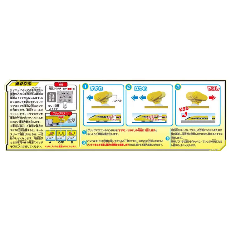 Plarail Gripmascon Speedjet Yellow Ver Dx Set