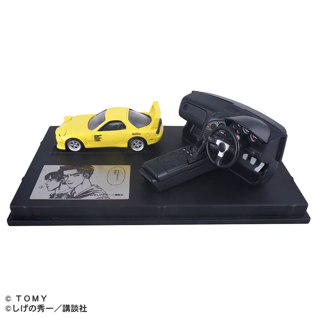 Tomica Premium Unlimited Steering View initial D FD3S RX-7 (Vol.1 Ver)