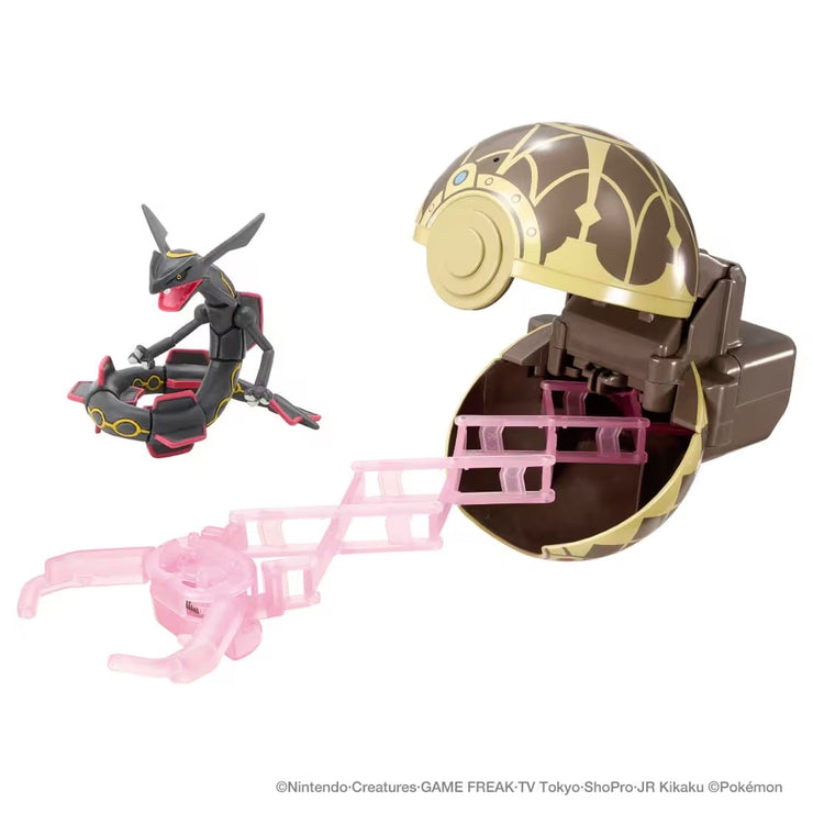 Pokemon Moncolle Pokederuze Black Rayquaza (Ancient Poke Ball)