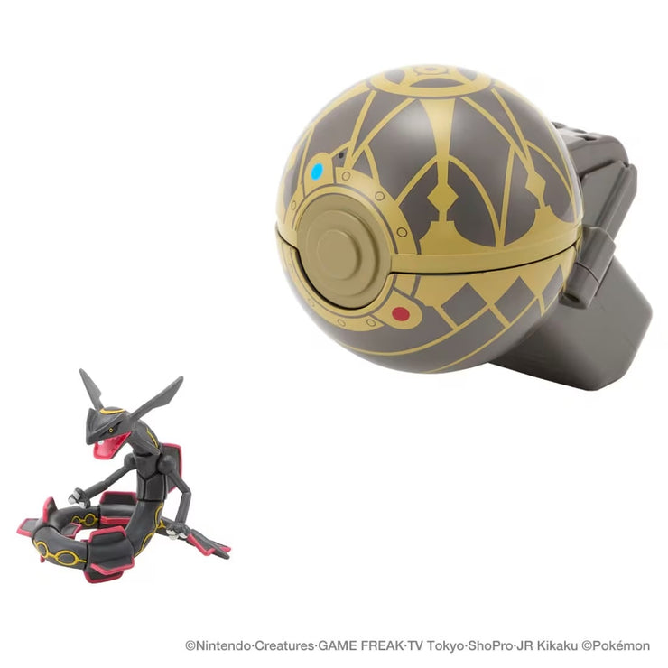 Pokemon Moncolle Pokederuze Black Rayquaza (Ancient Poke Ball)