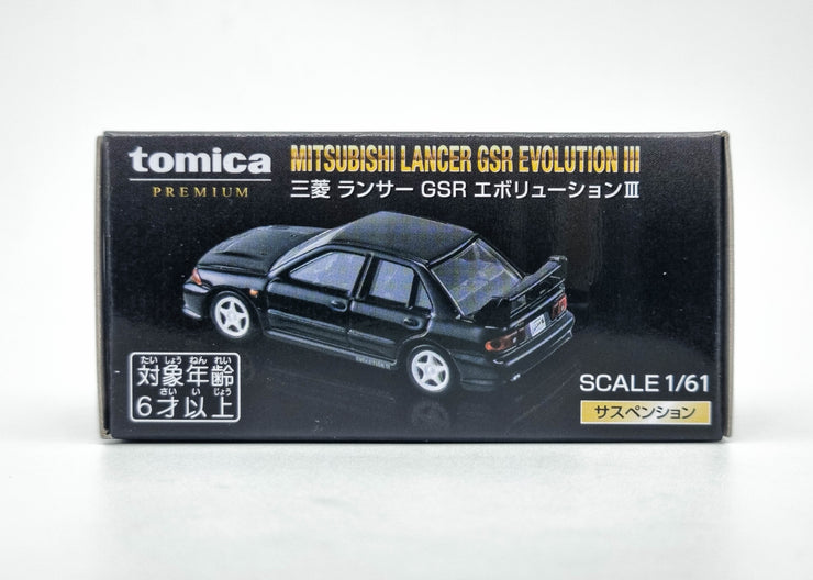 Tomica Premium 10th Anniversary Mitsubishi Lancer GSR Evolution III'25