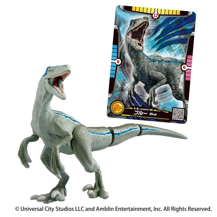 Ania Jurassic World Blue Battle Card Set