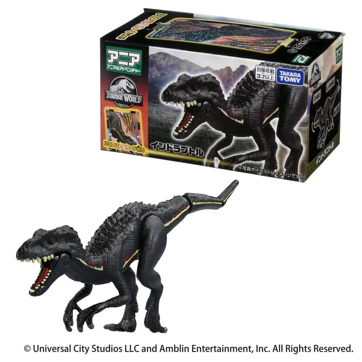 Ania Jurassic World Indoraptor Battle Card Set