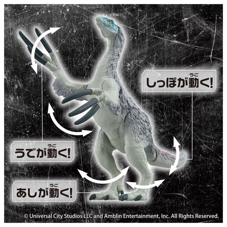 Ania Jurassic World Therizinosaurus Battle Card Set