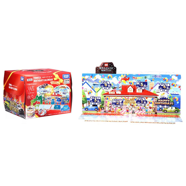 Tomica Birthday Calendar (with Diecast Car)