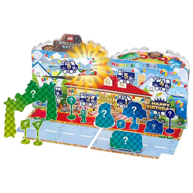 Tomica Birthday Calendar (with Diecast Car)