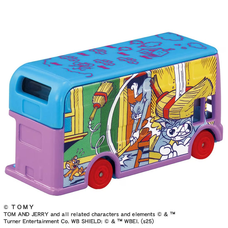 Tomica Dream Tomica SP Tom & Jerry Wrapping Bus Purple '25