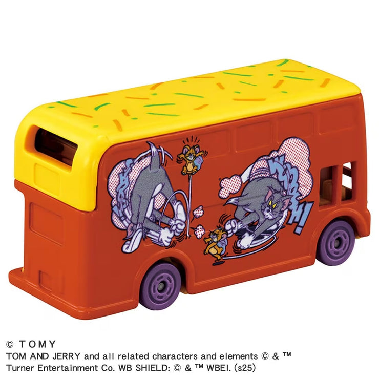 Tomica Dream Tomica SP Tom & Jerry Wrapping Bus Orange '25