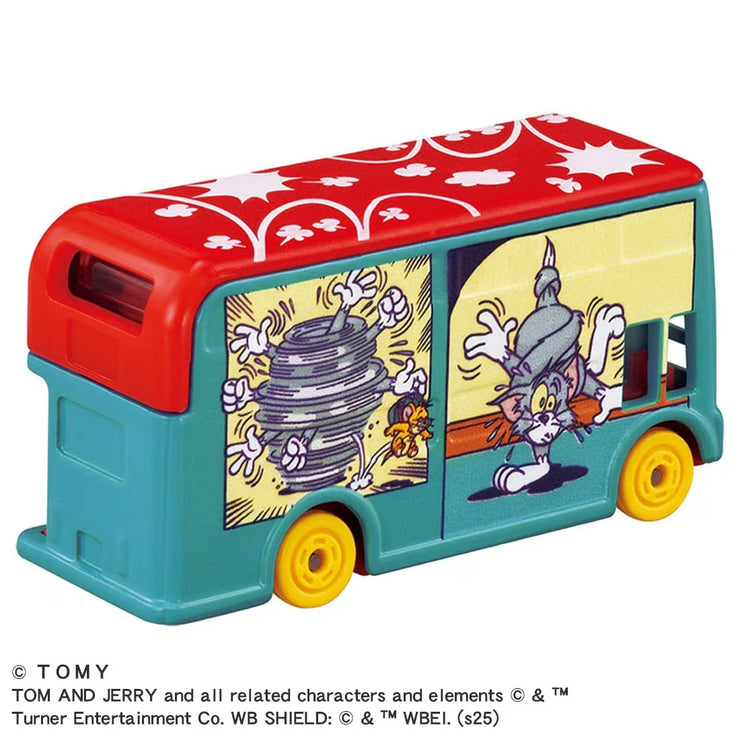 Tomica Dream Tomica SP Tom & Jerry Wrapping Bus Blue '25